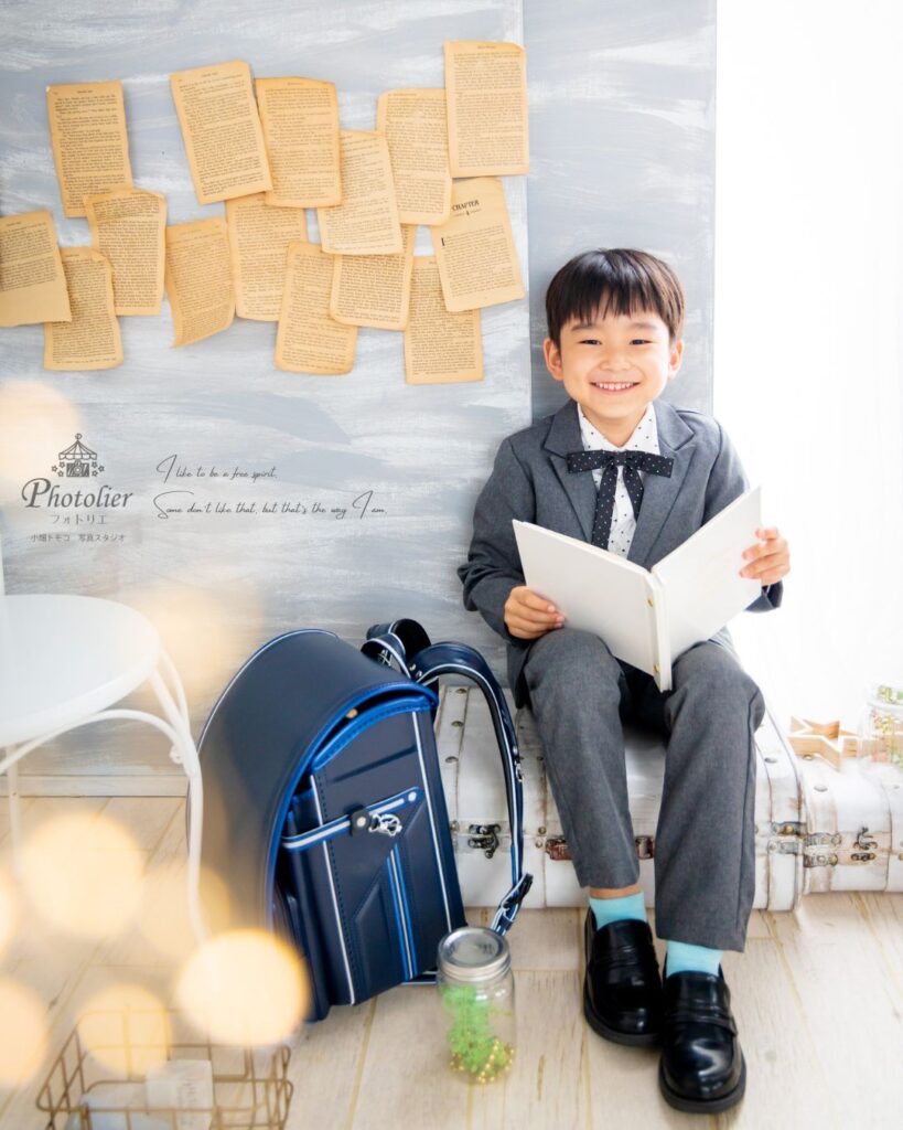 入学の記念写真
