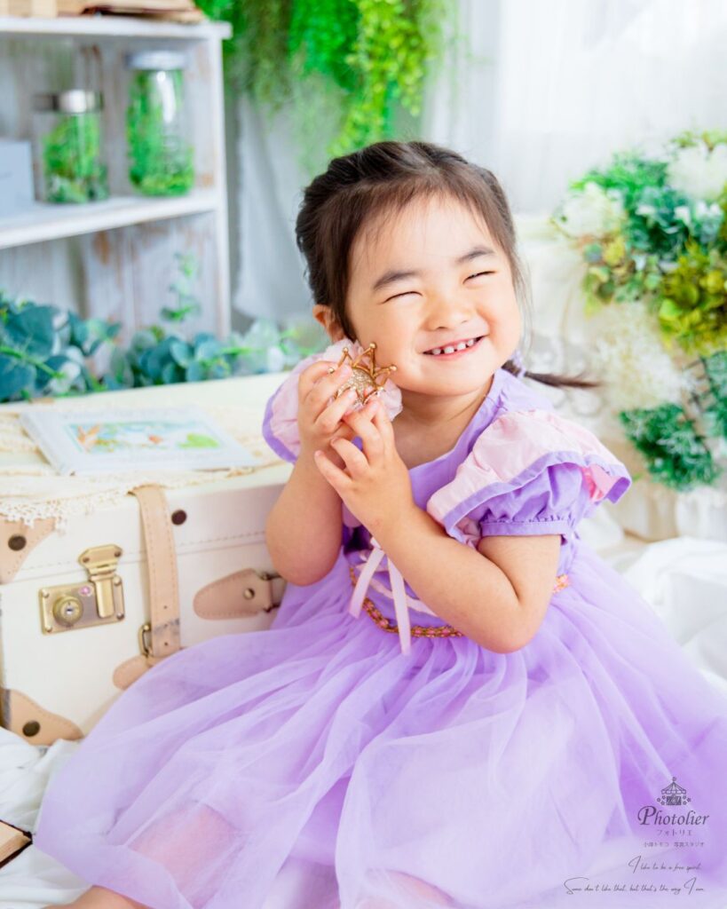 3歳の誕生日撮影