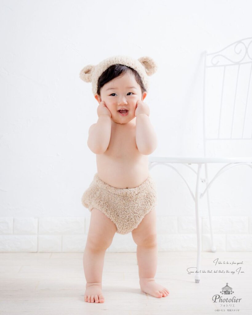 １歳の誕生日撮影