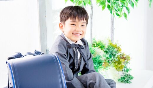 入学祝の写真撮影でした｜仙台宮城｜男の子
