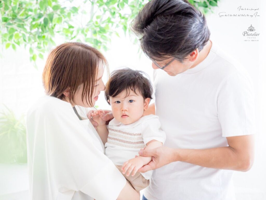 １歳の誕生日撮影