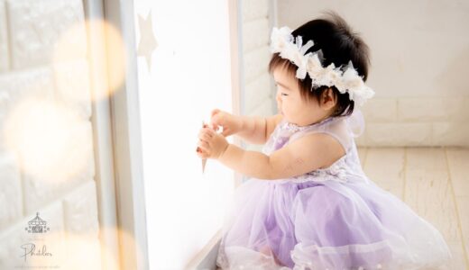 ファーストバースデーの撮影でした｜宮城県　女の子　1歳