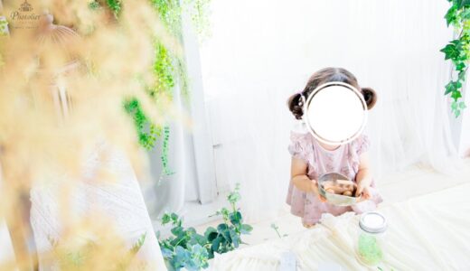 1歳のお誕生日記念の撮影でした