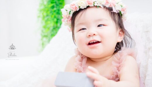 FirstBirthdayの女の子の撮影でした