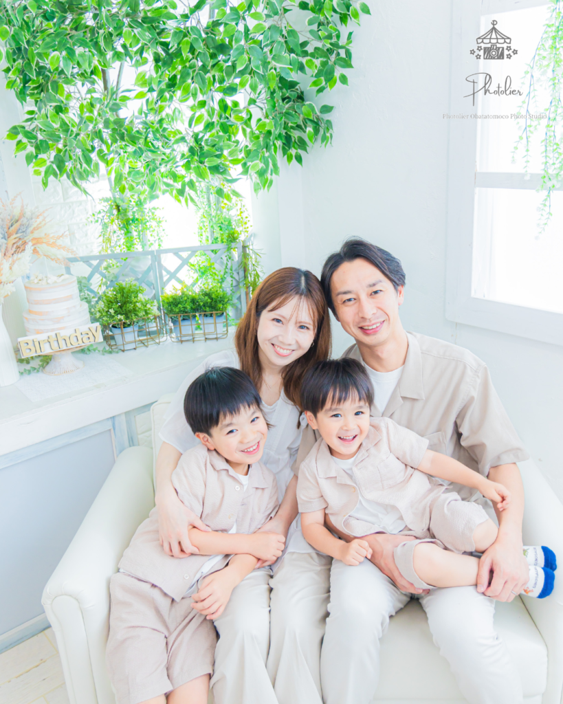 笑顔の誕生日写真フォトリエ小畑トモコ写真スタジオ仙台宮城